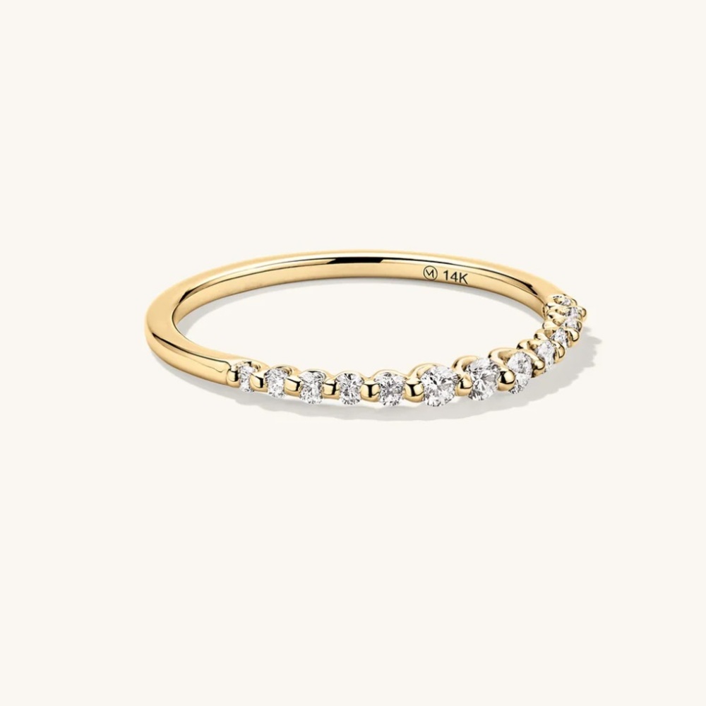 NWT/NIB Mejuri Lace Diamond Ring | Style Discontinued - Picture 8 of 9
